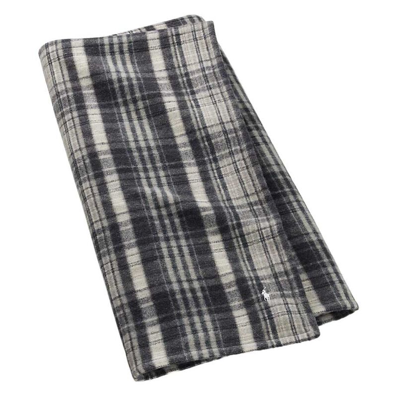 Polo Ralph Lauren Codrington Half Blanket - Cream image number 0